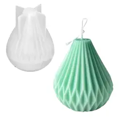 MOLDE DE SILICONE PARA VELA FORMATO ESPIRAL MODELO