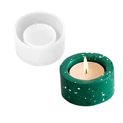 MOLDE DE SILICONE POTE PARA VELAS 1