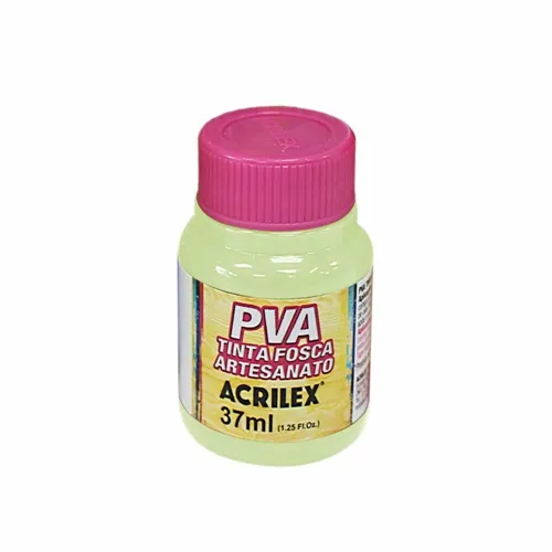 Tinta Plástica PVA - 37ml - Verde Primavera - 820 - Acrilex