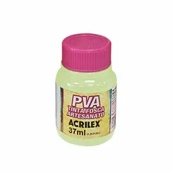 Tinta Plástica PVA - 37ml - Verde Primavera - 820 - Acrilex