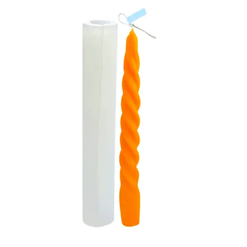 MOLDE DE SILICONE FORMATO VELA FINA MODELO 01