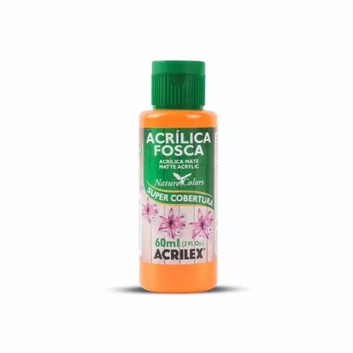 Tinta Acrilica Fosca 60ml - Amarelo Cadmio - 536 - Acrilex