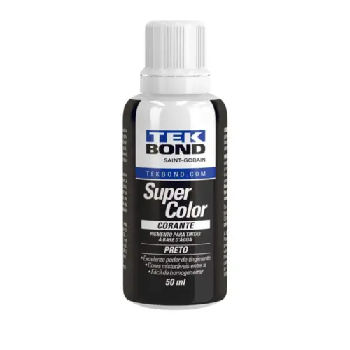 CORANTE LIQUIDO TEKBOND PRETO 50 ML