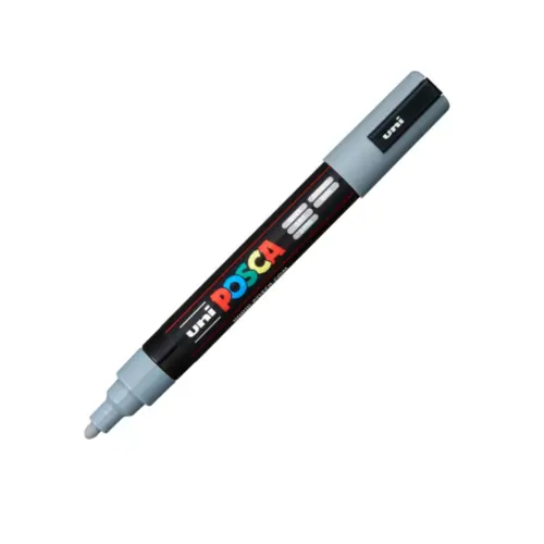 CANETA POSCA - PC-5M - CINZA - 7.5149
