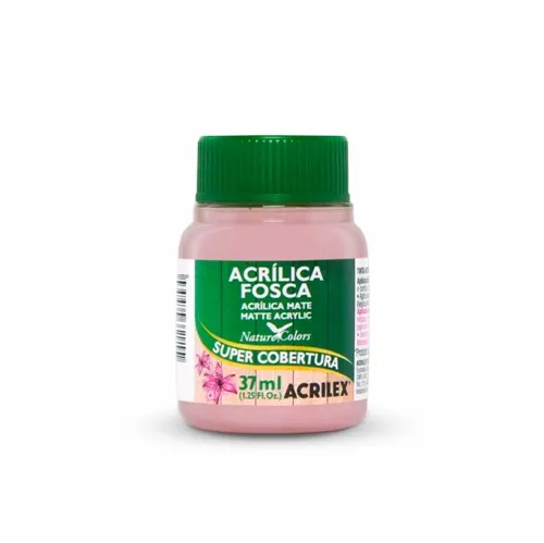 Tinta Acrílica Fosca - 37ml - Rosa Primavera - 910 - Acrilex