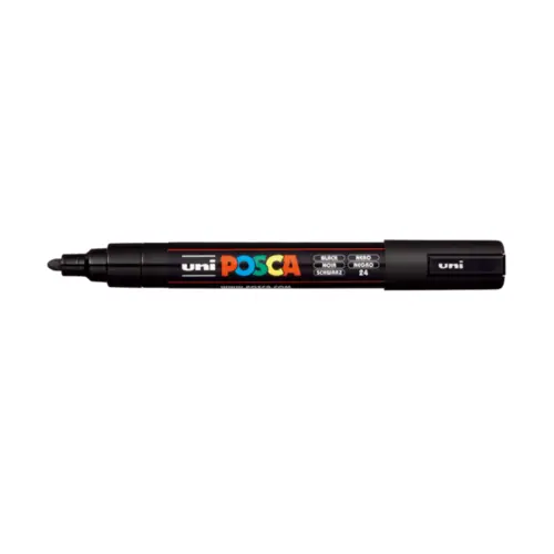 CANETA POSCA - PC-5M - PRETO - 7.5144