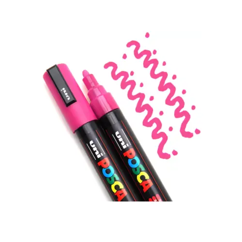 CANETA POSCA - PC-5M - FLUO ROSA - 7.5162
