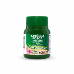 Tinta Acrílica Fosca - 37ml - Verde Musgo - 513 - Acrilex