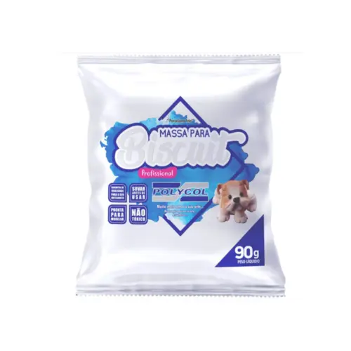 MASSA BISCUIT BRANCO 90 - POLYCOL