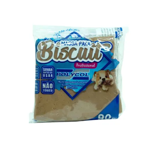 MASSA BISCUIT CASTANHO 90 - POLYCOL