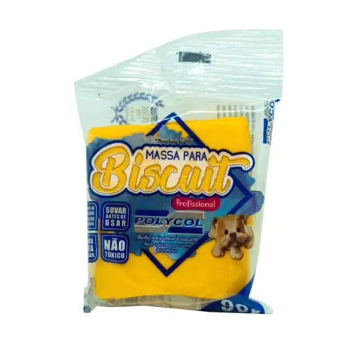 MASSA BISCUIT AMARELO OURO 90 - POLYCOL