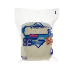 MASSA BISCUIT NATURAL 1KG  - POLYCOL