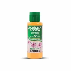 Tinta Acrílica Fosca - 60ml - Amarelo Ouro - 505 - Acrilex