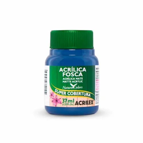 Tinta Acrilica Fosca - 37ml - Azul - 559 - Acrilex