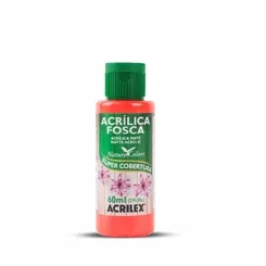 Tinta Acrilica Fosca - 60ml - Tangerina - 801 - Acrilex
