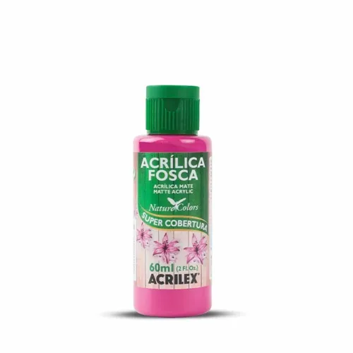 Tinta Acrílica Fosca - 60ml - Fuchsia - 804 - Acrilex