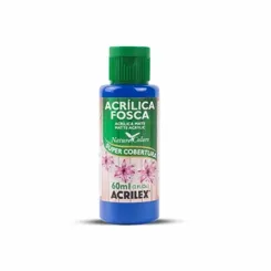 Tinta Acrilica Fosca - 60ml - Azul Intenso - 578 - Acrilex