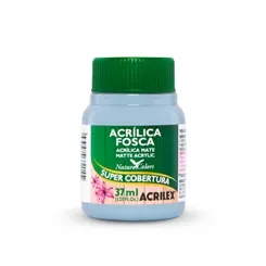 Tinta Acrílica Fosca - 37ml - Azul Hortência - 579 - Acrilex