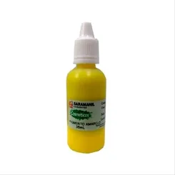 Corante Cosmetico - Pigmento 35ml - 27205 - Amarelo - Saramanil