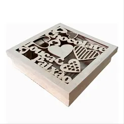 Caixa Chocolate 20x20x5cm