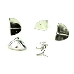 Canto para Mala G A56/02 - Niquelado - 4 Unidades