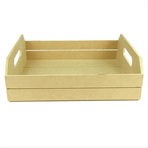 Caixote Riscado G - 37x32,5cm