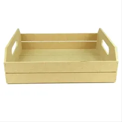 Caixote Riscado G - 37x32,5cm