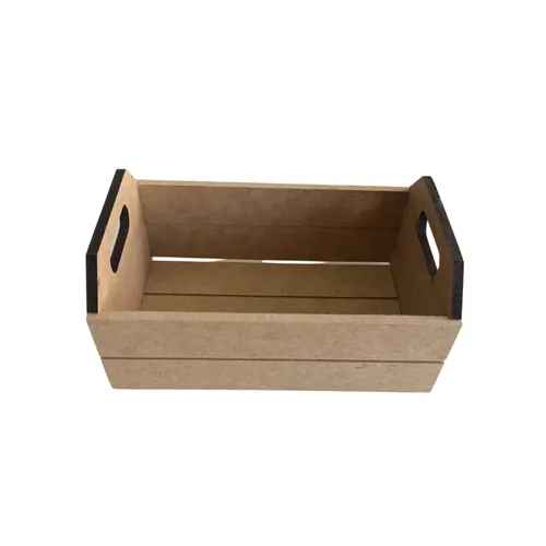 Caixote MDF Riscado P - 20x13x09cm - REF. 1087