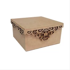 Caixa Arabesco - 25x25cm