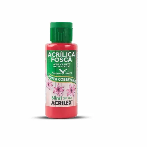 Tinta Acrílica Fosca - 60ml - Telha - 932 - Acrilex