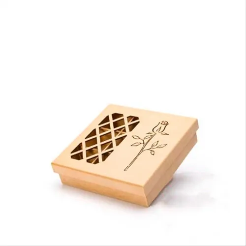 Caixa Presente Flor - 20x20x6cm