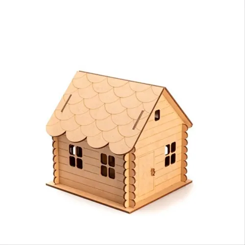 Casa Cofre Laser - G - 15x16x16,5cm