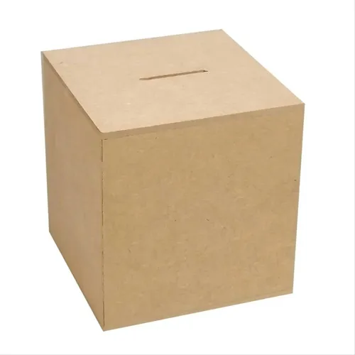 Cofre MDF Cubo Pequeno 09x09x10cm - REF.763