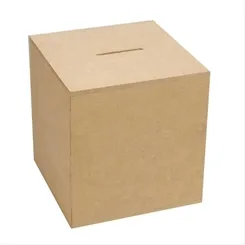 Cofre MDF Cubo Pequeno 09x09x10cm - REF.763