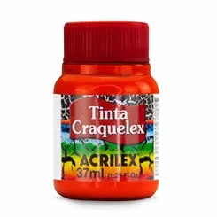 Tinta Craquelex - 37ml - Laranja - 517 - Acrilex
