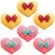 Charminhos - Coração - 4104 - 6 unidades - Make+