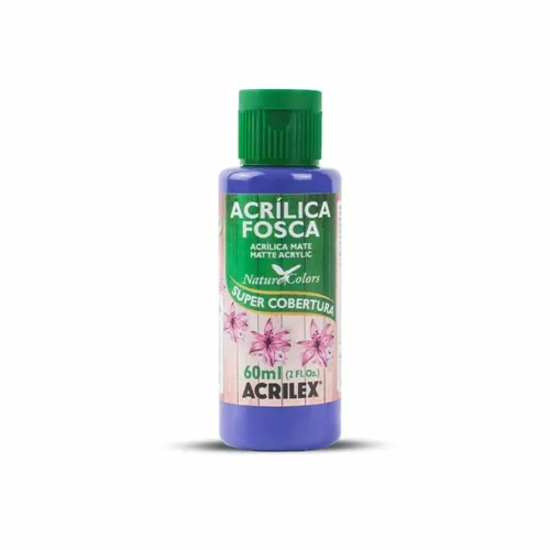 Tinta Acrílica Fosca - 60ml - Roxo - 918 - Acrilex