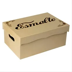 Caixa Esmalte 30x20x13cm