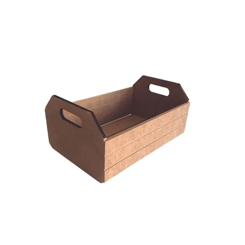 Caixote MDF Riscado Médio 1262 - 27x17x11cm