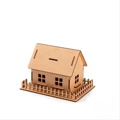 Casa Cofre Cerca - P - 11x15x10cm