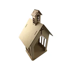 Capela a Laser - Média - 11,5x17,8x29,4cm