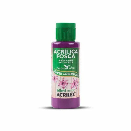 Tinta Acrílica Fosca - 60ml - Magenta - 549 - Acrilex