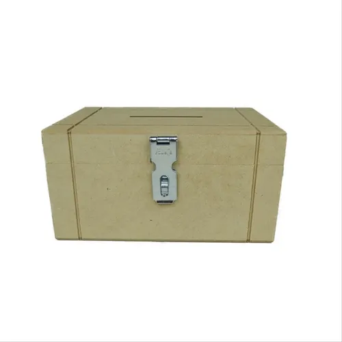 Cofre MDF Riscado - 17x13x09cm - REF.761