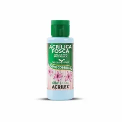 Tinta Acrílica Fosca - 60ml - Azul Hortência - 579 - Acrilex