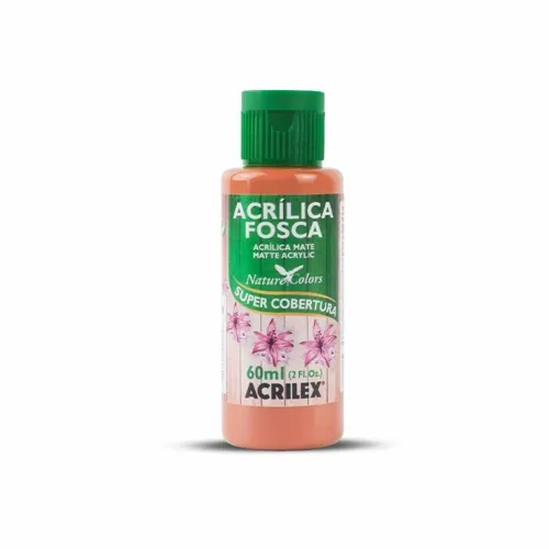 Tinta Acrilica Fosca - 60ml - Caramelo - 569 - Acrilex