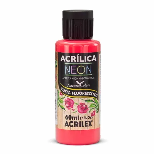 Tinta Acrilica Fosca - Vermelho Neon - 103 - Acrilex