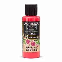 Tinta Acrilica Fosca - Vermelho Neon - 103 - Acrilex