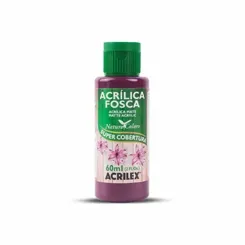 Tinta Acrilica Fosca - 60ml - Vinho - 565 - Acrilex