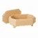 Caixa Russa Oitavada Tupiada Retangular c/ Pé MDF- Média - 24,5X15,5X7cm