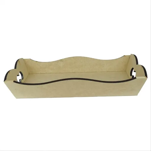 Cesto para pão de forma com furo - MDF